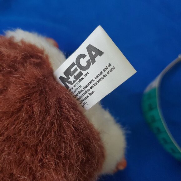 NECA VTG Neca Gremlins Gizmo Plush Hard Plastic Head Ears and Feet 6 inches - Picture 6 of 8